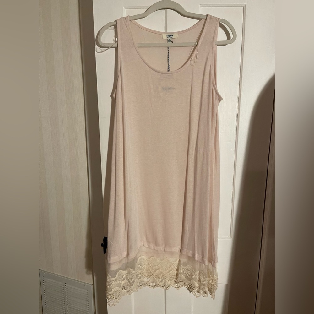Dress Extender with Lace Hem